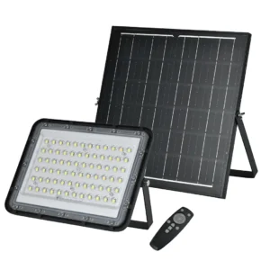 Alternative view of Split Panel Solar Flood Light
