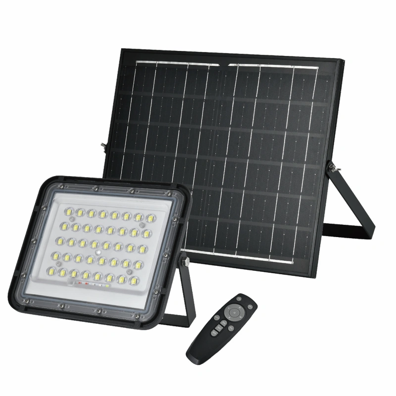 Split Panel Solar Flood Light